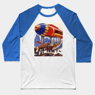 Vintage Science Fiction Baseball T-Shirt